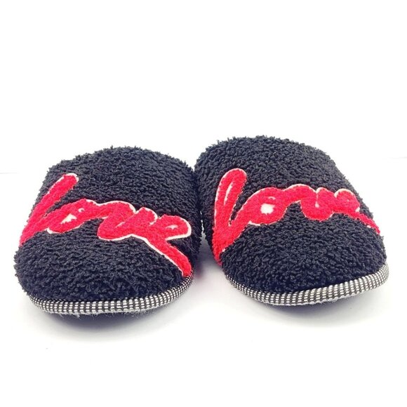 ED Ellen‎ DeGeneres Womens Faux Fur Closed Toe Slip On Slippers - Size 9 - Picture 2 of 7